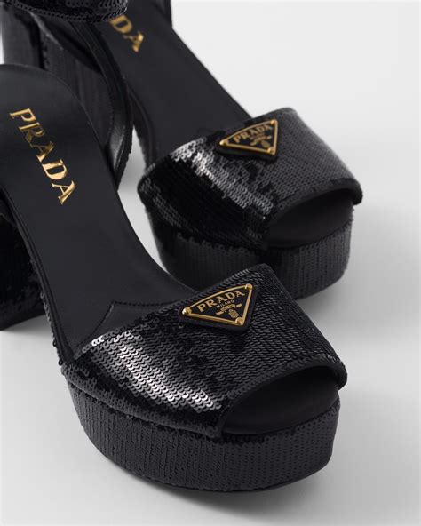 sale prada platform sandals|prada sandals heels.